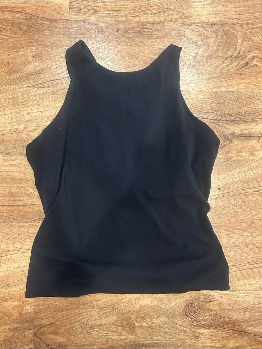 Athleta racer back tank with built-in shelf bra
